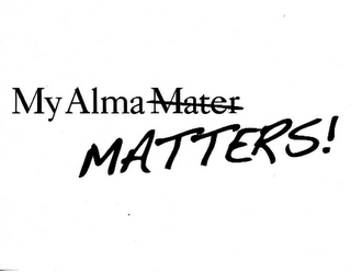 MY ALMA MATER MATTERS! logo