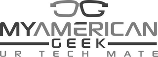 MY AMERICAN GEEK UR TECH MATE logo