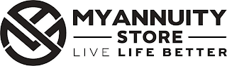 MY ANNUITY STORE LIVE LIFE BETTER logo
