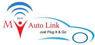 MY AUTO LINK JUST PLUG IT & GO WI-FI logo