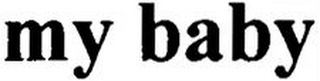 MY BABY logo