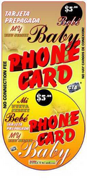 MY BABY PHONE CARD logo