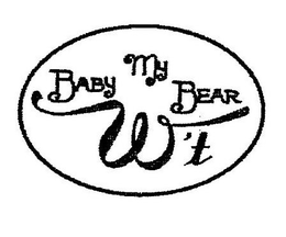 MY BABY W'T BEAR logo