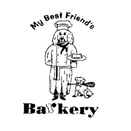 MY BEST FRIEND'S BARKERY logo