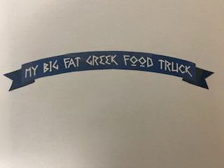 MY BIG FAT GREEK FOOD TRUCK logo