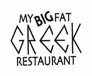 MY BIG FAT GREEK RESTAURANT logo