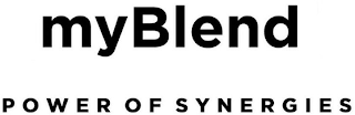 MY BLEND POWER OF SYNERGIES logo