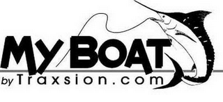MY BOAT BY TRAXSION.COM logo