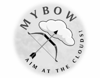 MY BOW AIM AT THE CLOUDS! logo
