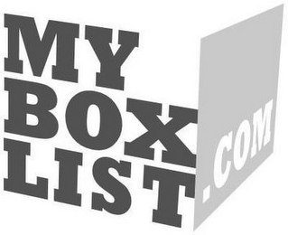 MY BOX LIST .COM logo