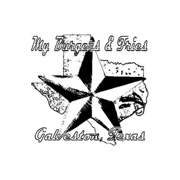 MY BURGERS & FRIES GALVESTON, TEXAS logo
