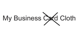 MY BUSINESS CARD CLOTH logo