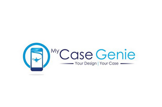 MY CASE GENIE YOUR DESIGN YOUR CASE logo