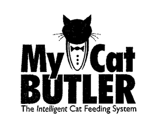 MY CAT BUTLER THE INTELLIGENT CAT FEEDING SYSTEM logo