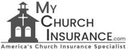 MY CHURCH INSURANCE.COM AMERICA'S CHURCH INSURANCE SPECIALIST logo