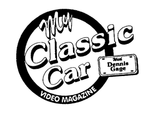 MY CLASSIC CAR VIDEO MAGAZINE WITH DENNIS GAGE logo