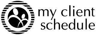 MY CLIENT SCHEDULE logo