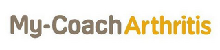 MY-COACH ARTHRITIS logo