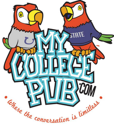 MY COLLEGE PUB.COM U STATE ·WHERE THE CONVERSATION IS LIMITLESS logo