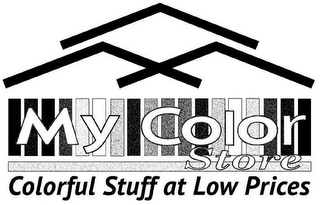 MY COLOR STORE COLORFUL STUFF AT LOW PRICES logo
