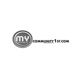 MY COMMUNITY 1ST COMMUNITY 1ST.COM logo
