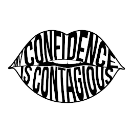 MY CONFIDENCE IS CONTAGIOUS logo