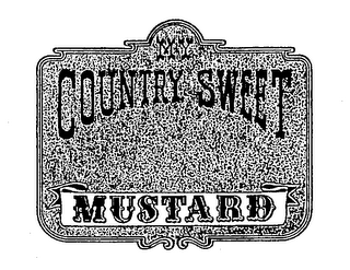 MY COUNTRY SWEET MUSTARD logo