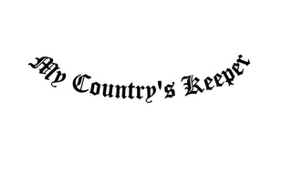 MY COUNTRY'S KEEPER logo