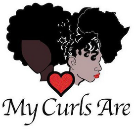 MY CURLS ARE logo