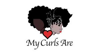 MY CURLS ARE logo