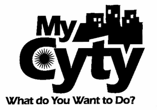 MY CYTY WHAT DO YOU WANT TO DO? logo