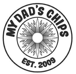 MY DAD'S CHIPS EST. 2009 logo