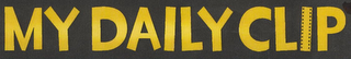 MY DAILY CLIP logo