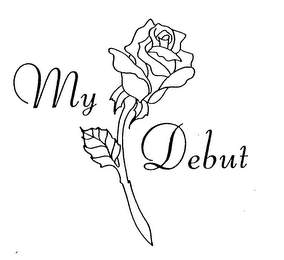 MY DEBUT logo