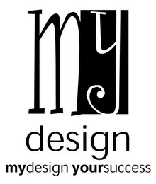 MY DESIGN MY DESIGN YOUR SUCCESS logo