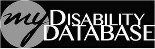 MY DISABILITY DATABASE logo
