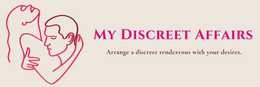MY DISCREET AFFAIRS ARRANGE A DISCREET RENDEZVOUS WITH YOUR DESIRES. logo
