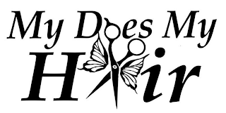 MY DOES MY HAIR logo