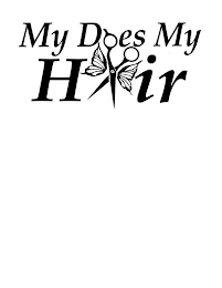 MY DOES MY HAIR logo