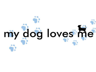 MY DOG LOVES ME logo