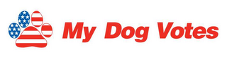 MY DOG VOTES logo