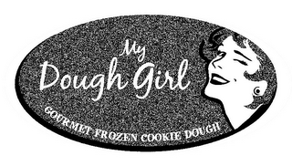 MY DOUGH GIRL GOURMET FROZEN COOKIE DOUGH logo