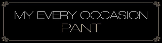 MY EVERY OCCASION PANT logo