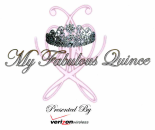 MY FABULOUS QUINCE PRESENTED BY VERIZONWIRELESS logo