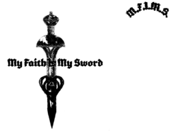 MY FAITH IS MY SWORD M.F.I.M.S. logo