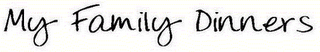 MY FAMILY DINNERS logo