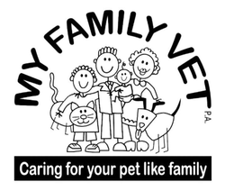 MY FAMILY VET P.A. CARING FOR YOUR PET LIKE FAMILY logo