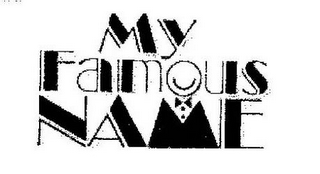 MY FAMOUS NAME logo