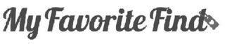 MY FAVORITE FIND logo