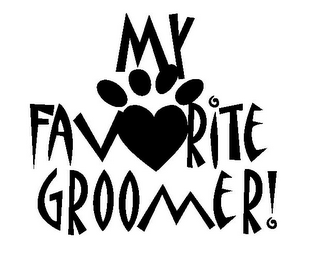 MY FAVORITE GROOMER! logo